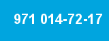 971 014-72-17 971 014-72-17